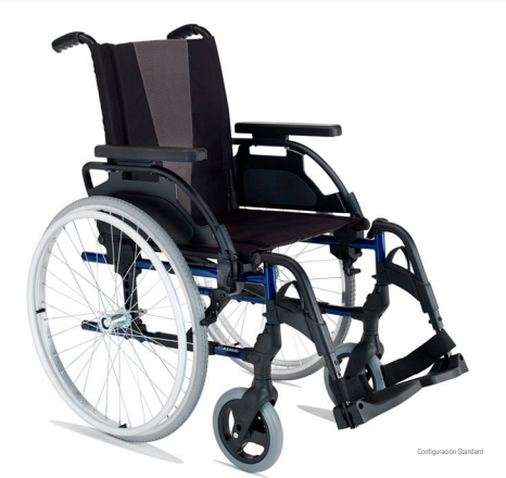 Silla de ruedas estándar para el alquiler de silla de ruedas